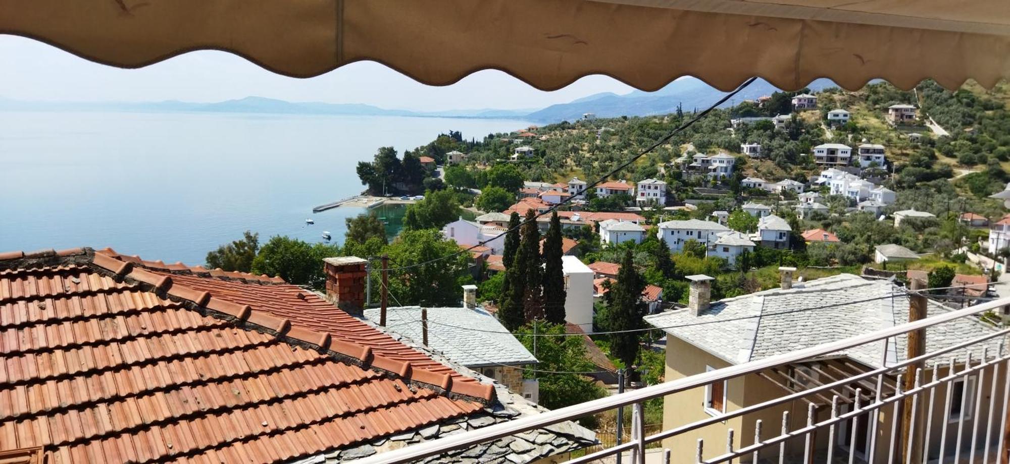 Willa ¨Με Θέα Το Ηλιοβασίλεμα¨ Afissos Zewnętrze zdjęcie