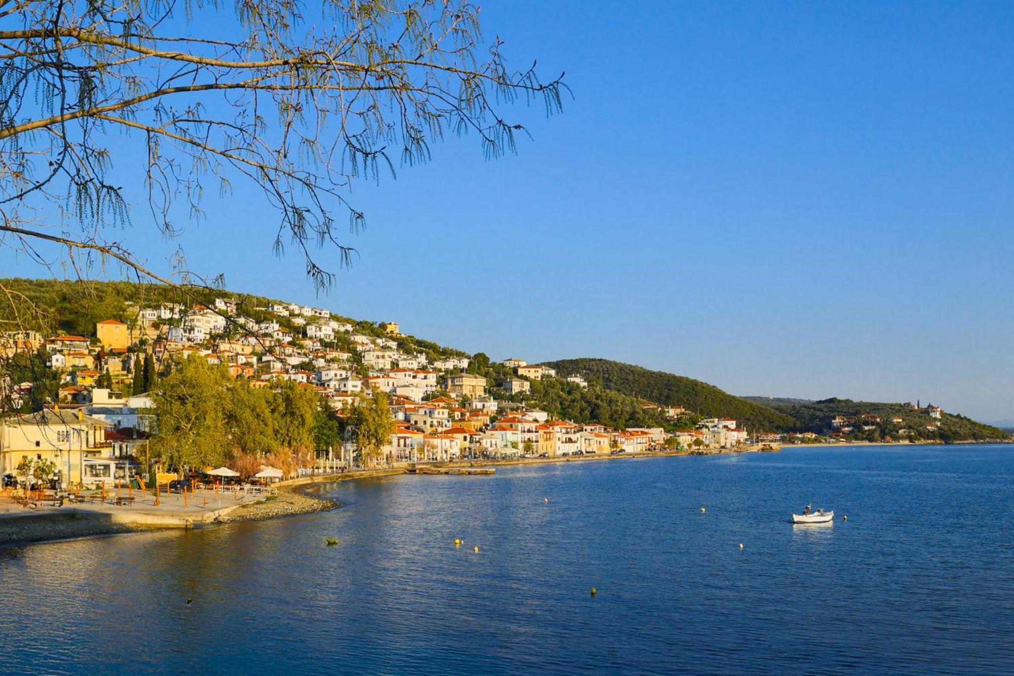 Willa ¨Με Θέα Το Ηλιοβασίλεμα¨ Afissos Zewnętrze zdjęcie